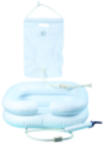 Bac à shampooing gonflable