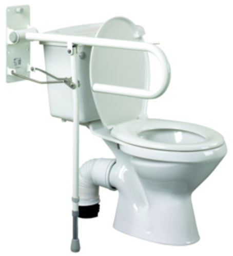 Barre d'appui relevable Devon avec pied Homecraft® 76 cm