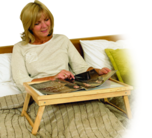 Plateau de lit en bois Homecraft®