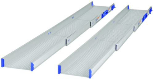Paire de rampes télescopiques ultra légères