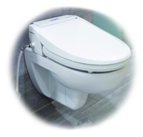 Abattant WC lavant et séchant Aquatec pure Bidet