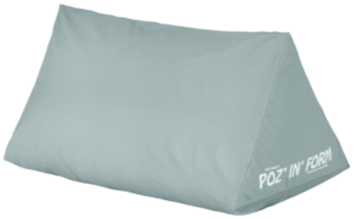 Coussins de positionnement triangulaire en fibre à effet mémoire Poz'in'form®