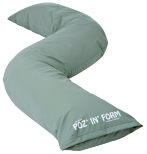 Coussins de positionnement latéral en fibre à effet mémoire Poz'in'form®