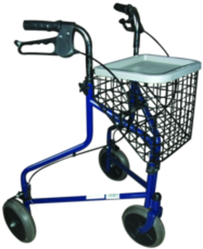 Rollator 3 roues Delta pliable