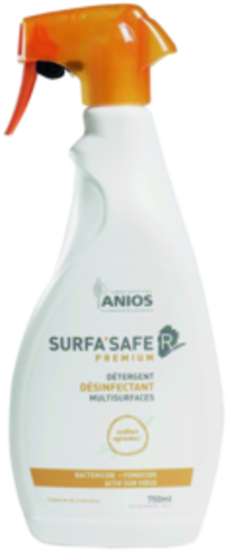 Mousse détergente désinfectante Surfa'Safe'R Premium