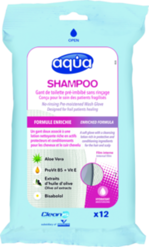 Gants de toilette jetables Aqua®