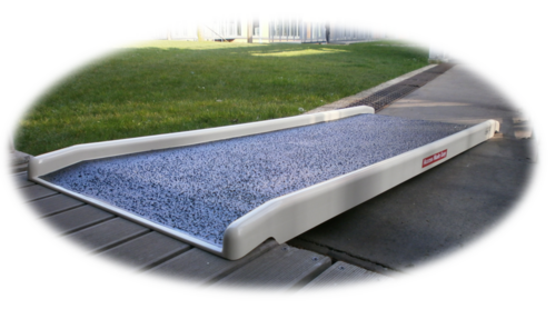 Rampe bâtiment personnalisable