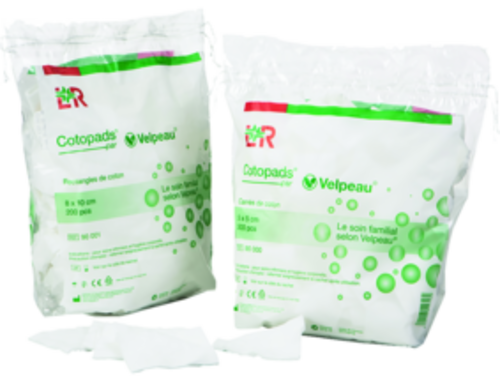 Rectangles et carrés Cotopads® par Velpeau®*