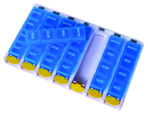 Pilulier hebdomadaire Pharmatechnics
