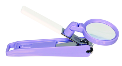 Coupe-ongles avec loupe