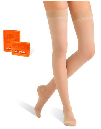 Bas cuisses de compression RADIANTE