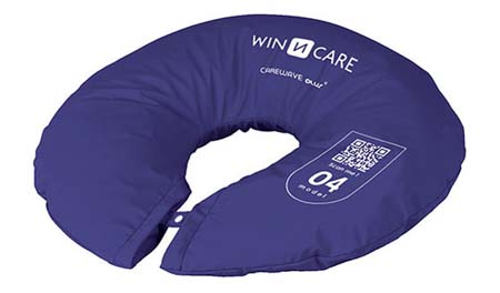 Coussins de positionnement circulaire en microbilles