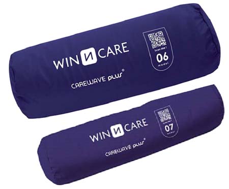 Coussins de positionnement cylindrique en microbilles