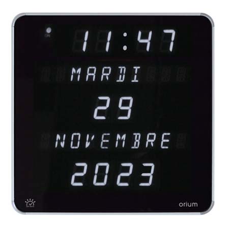 Horloge calendrier Ephéméris